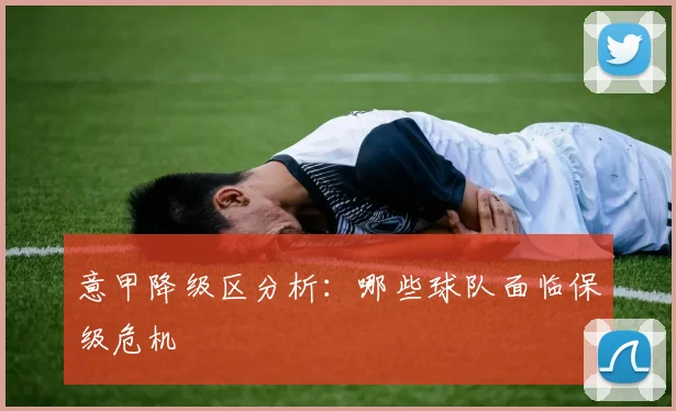 意甲降级区分析:哪些球队面临保级危机